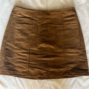 Old Navy NWT Faux Suede Midi Skirt